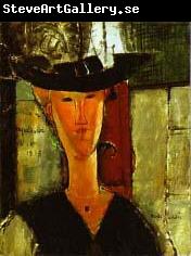 Amedeo Modigliani Madame Pompadour by Modigliani